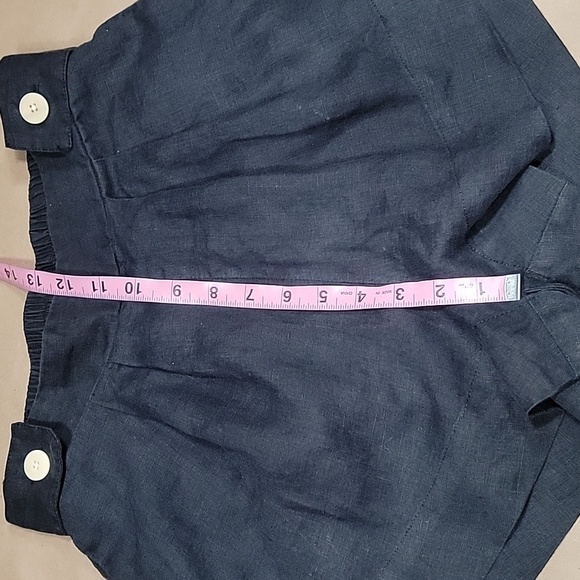 Free the Label Size S Black Linen Florence Shorts, Gently Used Condition - Picture 8 of 12